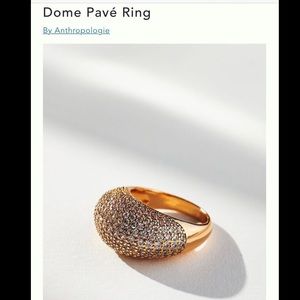 Dome Pave Ring